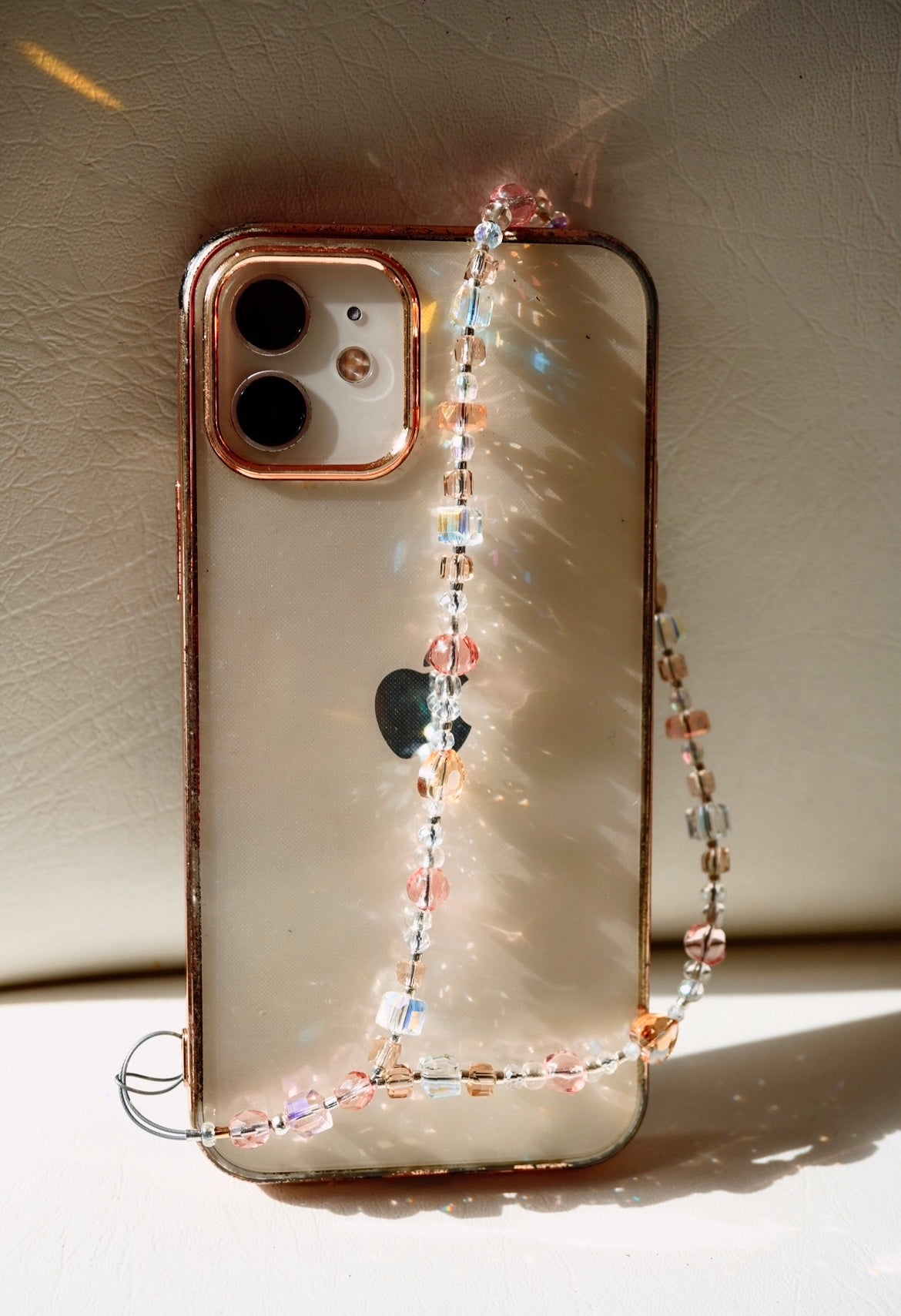 glowing beautiful phone strap