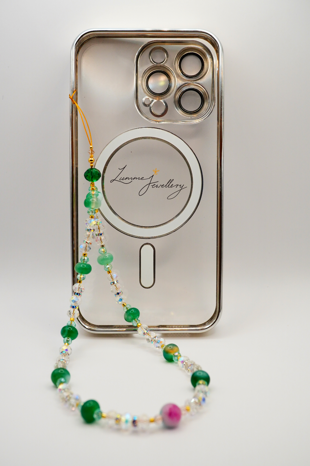 A Jade - Malaysian Jade Wristlet Phone Strap